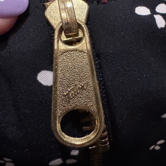 Vintage 90s Marcia Reversible Floral Bomber Jacket M – Talon Zipper Artsy Boho - Picture 15 of 17